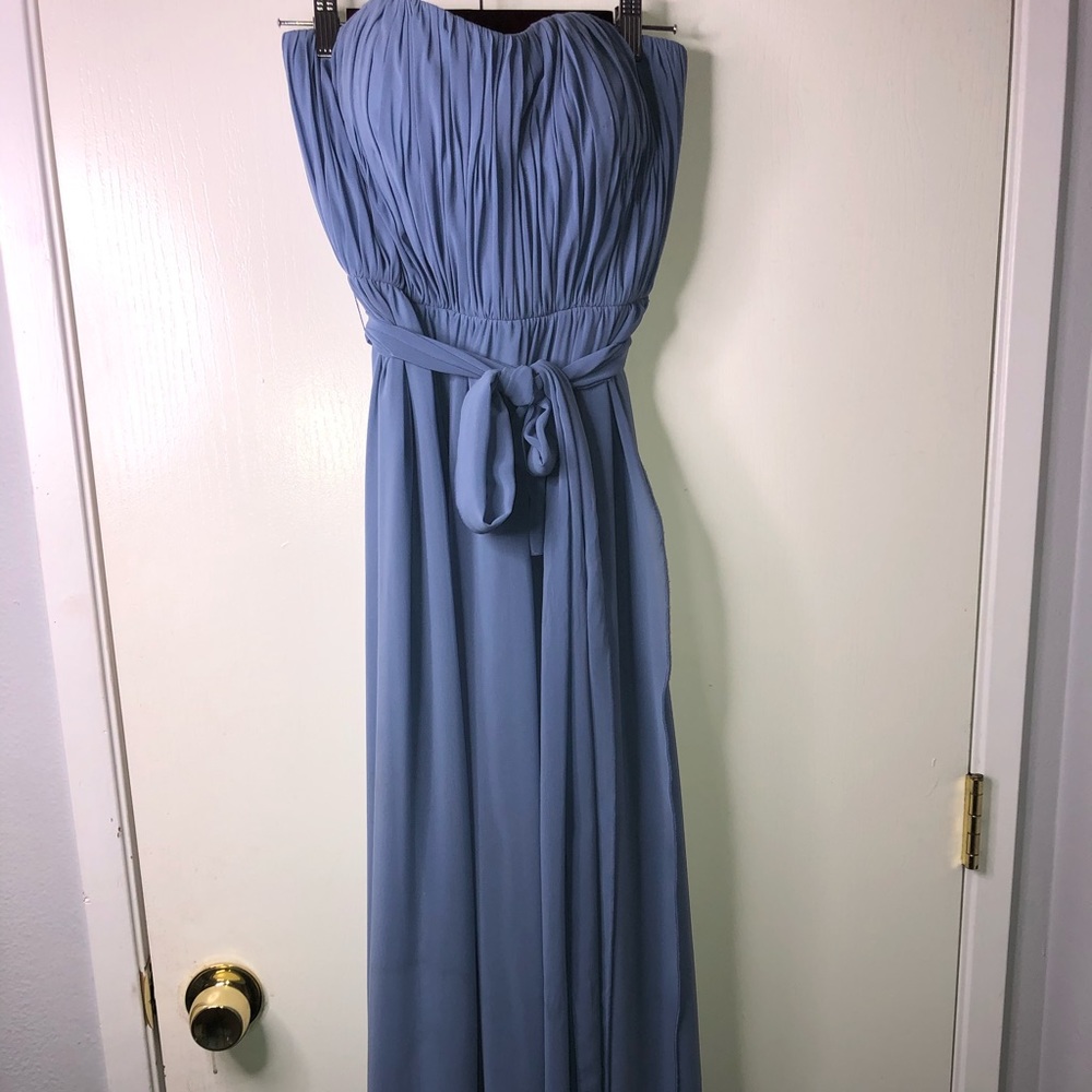 Wedding, homecoming, prom maxi flowy dress.